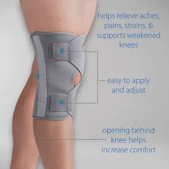 Swede-O Thermal Vent Open Knee Wrap Stabilizer image {2}