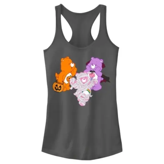 Junior's Care Bears Halloween Bears Racerback Tank Top image {3}