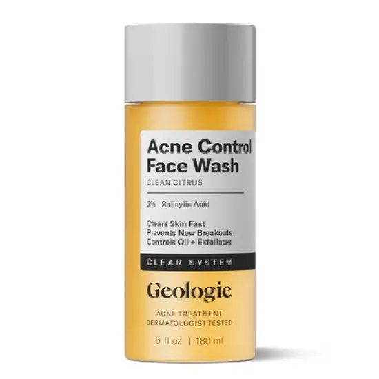 Geologie Clear System Acne Control Face Wash - 6 fl oz image {9}