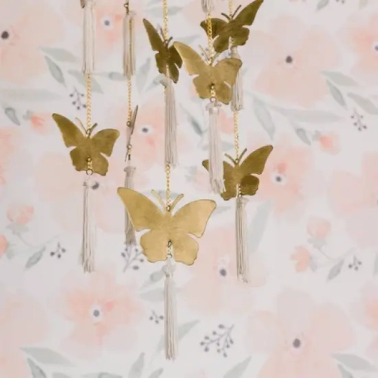Crane Baby Brass Finish Ceiling Hanging - Parker Butterfly image {3}