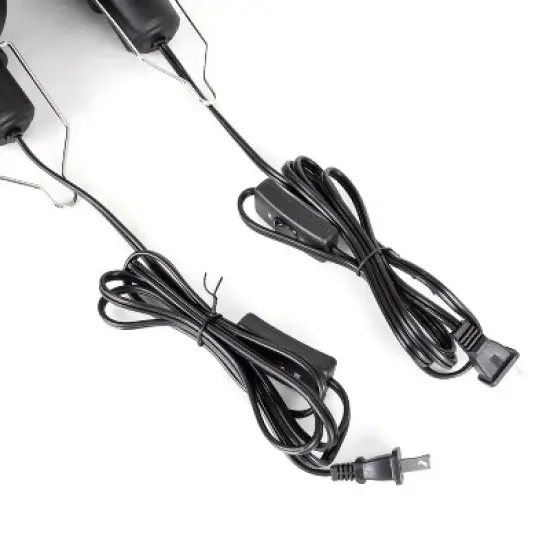 REPTI ZOO Dual Reptile Light Fixture image {3}