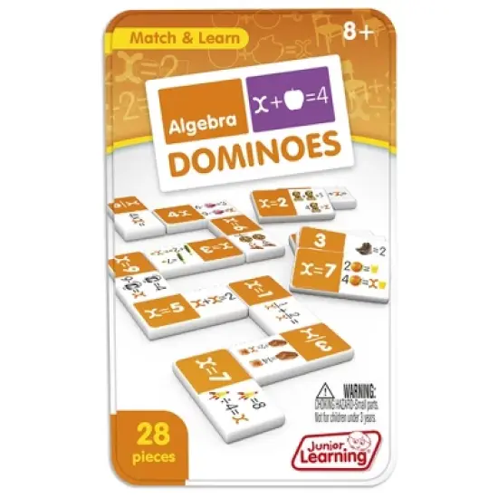 Junior Learning Algebra Dominoes, 2 Sets image {1}