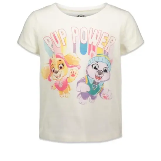 PAW Patrol Skye Everest Toddler Girls 3 Pack Graphic T-Shirt White/Purple  image {1}