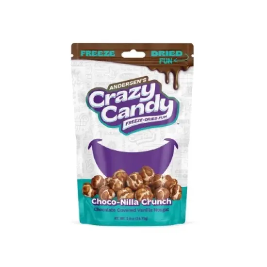 Crazy Candy Freeze Dried Candy - Choco-Nilla Crunch - 2oz image {5}