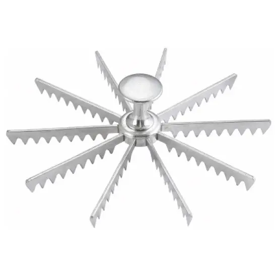 Winco Aluminum Pie and Cake Marker, 10-Cut image {1}