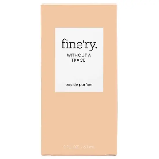 fine'ry. Eau de Parfum Women's Perfume - Without a Trace - 2 fl oz image {4}