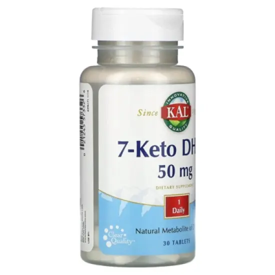 KAL 7-Keto DHEA, 50 mg, 30 Tablets image {3}
