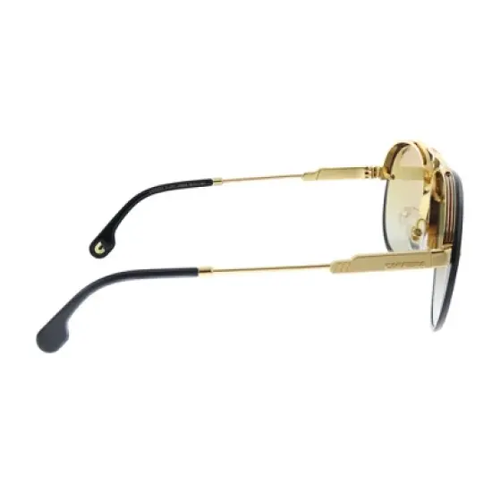 Carrera Glory 2M2 Unisex Pilot Sunglasses Black Plastic on Gold 58mm image {2}