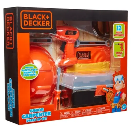 BLACK+DECKER Junior Carpenter Dress Up Set - 12pc image {4}