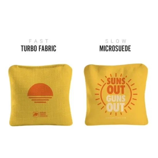 Suns Out Guns Out Synergy Pro Cornhole Bags (Set of 4) image {1}