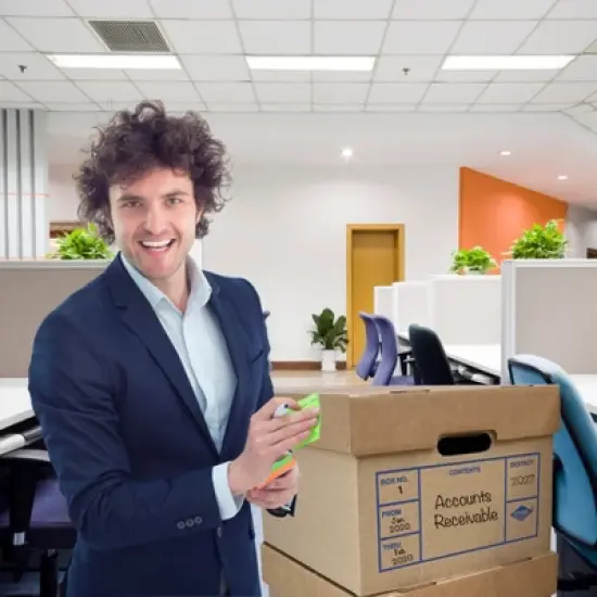 UBMOVE Office Moving Storage Boxes (12 Pk) Miracle File Moving Boxes 15"x12"x10" image {5}