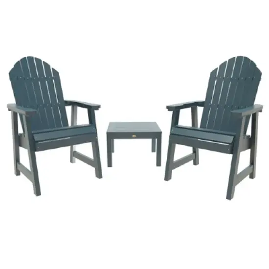 Hamilton 3pc Outdoor Set with Deck Chairs & Adirondack Side Table - highwood image {9}
