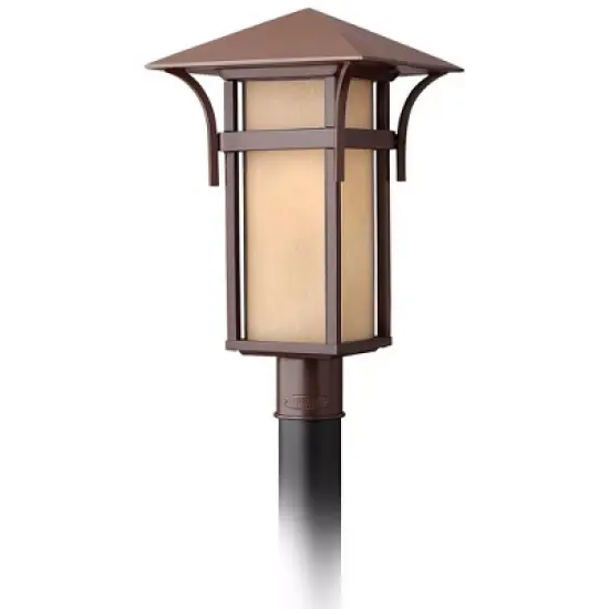 Hinkley Harbor Collection 19 1/2" Mission Outdoor Post Mount Light image {1}