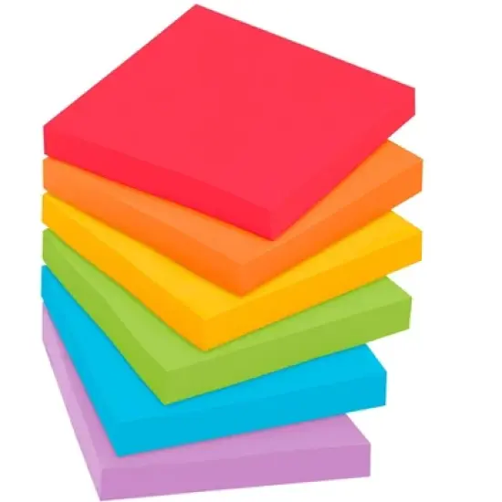 Post-it Super Sticky Notes, 3 x 3 Inches, Marrakesh, Pack of 12 image {1}