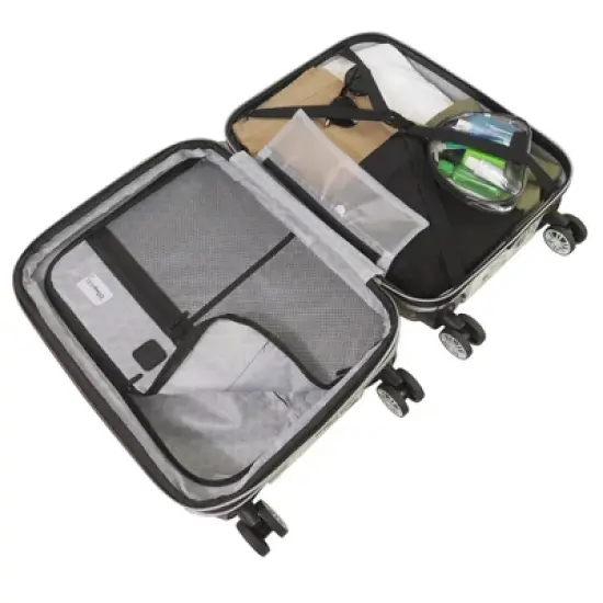 DISNEY Ful  Disney 100 Years Stamps ABS Hard-sided Spinner 26" Luggage image {4}