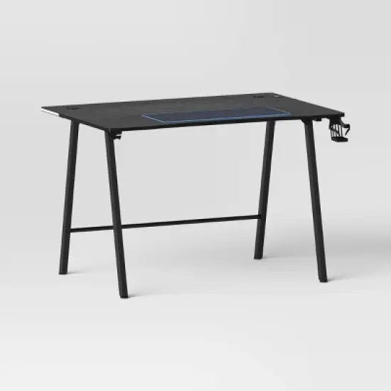 Gaming Dorm Desk with LED Lights and Headphone Holder - Room Essentials&trade; image {17}