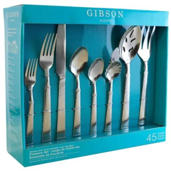 Gibson Prato 45 Piece Flatware Set image {4}