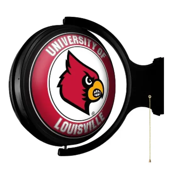 University Original Round Rotating Lighted Wall Sign image {42}