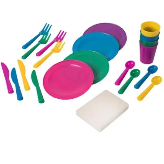 Big Mo's Toys Pretend Play Dishes Playset - 28 Piece image {2}