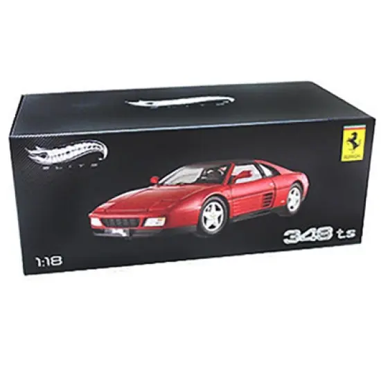 Ferrari 348 TS Elite Edition Red 1/18 Limited Edition by Hot Wheels image {2}