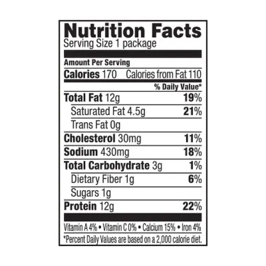 P3 Portable Protein Snack Pack with Turkey, Almonds & Colby Jack Cheese - 2oz image {9}
