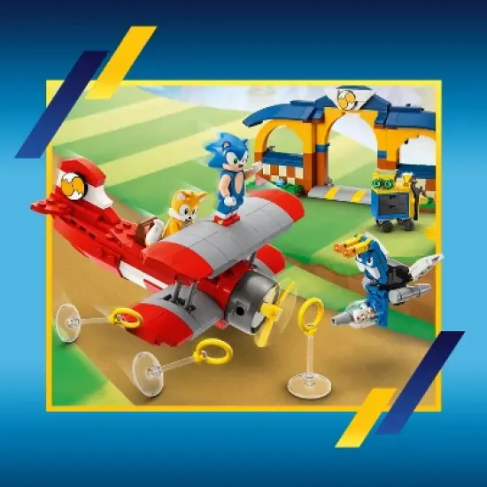 LEGO Sonic the Hedgehog Tails' Workshop and Tornado Plane Building Toy 76991 image {2}