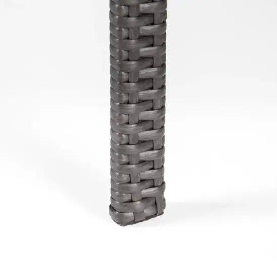 Christopher Knight Home Hartford Outdoor Acacia Wood and Wicker 5 Piece Dining Set with Cushions image {8}