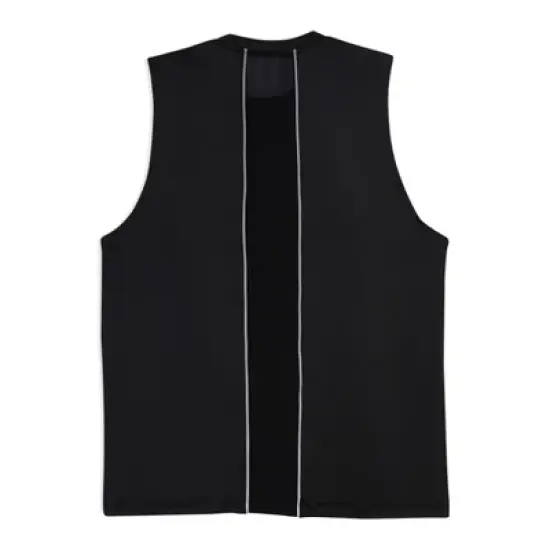 TomboyX Athletic Tank, Sleeveless Low Arm Opening, Mesh Panel Back (XS-6X) image {4}
