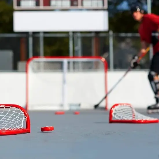 Franklin Sports Pro Commander Roller Pucks 6pk - Red image {2}