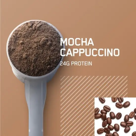 Optimum Nutrition, Gold Standard 100% Whey Protein Powder, Mocha Cappuccino, 5lb image {3}