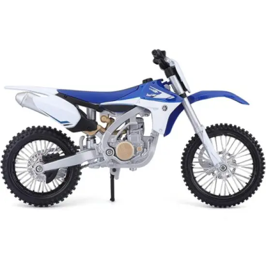 Yamaha YZ450F Blue and White 1/12 Diecast Motorcycle Model by Maisto image {2}