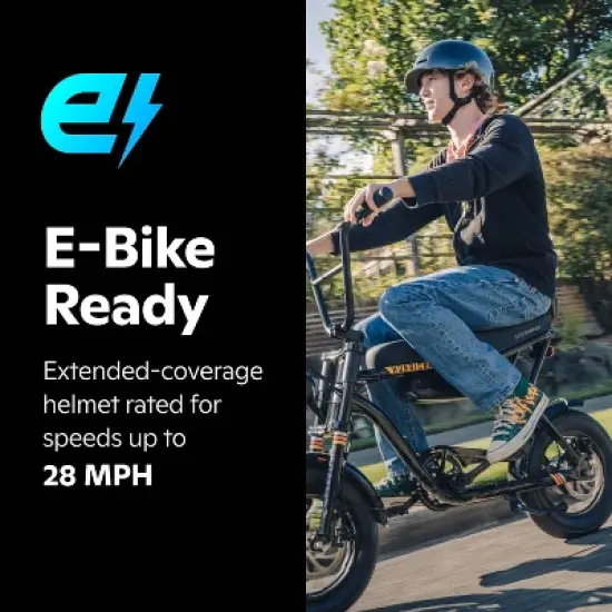 Schwinn Avion Youth E-Bike Helmet - Black image {8}