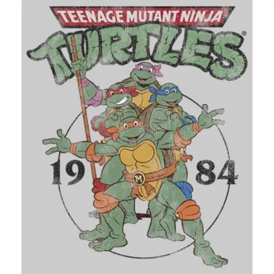 Men's Teenage Mutant Ninja Turtles 1984 Heroes Sweatshirt image {1}