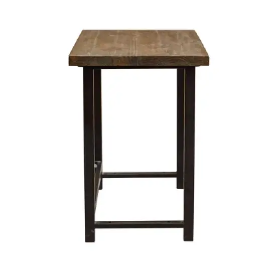 Pomona Metal and Solid Wood Desk - Alaterre Furniture image {5}