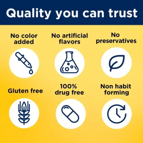 Nature Made Melatonin 5mg 100% Drug Free Sleep Aid for Adults Tablets - 90ct image {6}