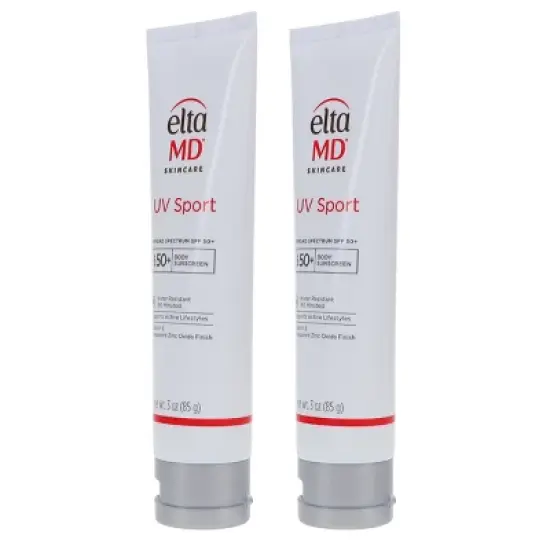 EltaMD UV Sport Broad Spectrum SPF 50+ Body Sunscreen 3 oz 2 Pack image {3}