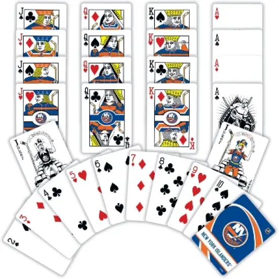 MasterPieces Officially Licensed NHL New York Islanders Playing Cards - 54 Card Deck for Adults image {2}