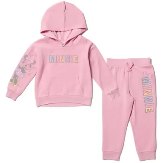 Disney Minnie Mouse Baby Girls Fleece Pullover Hoodie and Pants Outfit Set Infant  image {6}