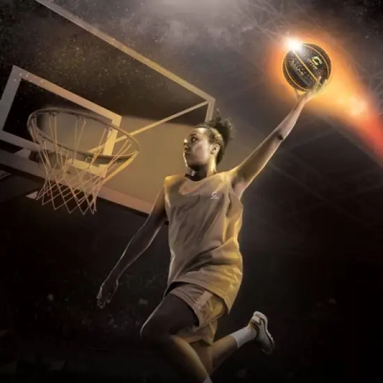 CIPTON LED Composite 28.5" Basketball - Black image {2}