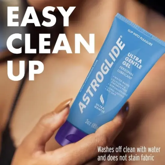 Astroglide&reg; Sensitive Skin Ultra Gentle Gel Personal Lubricant - 3oz image {4}