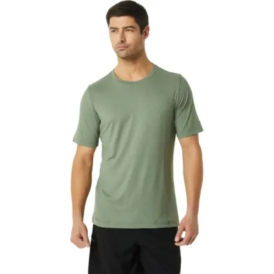 ASICS Men's Short Sleeve HTHR TECH TOP Running Apparel 2011A620 image {8}