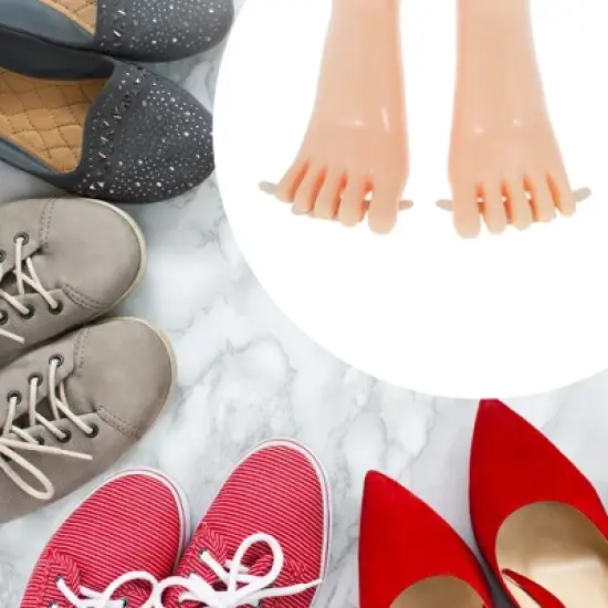 Unique Bargains Cuttable Non-Slip Forefoot Strips Sticker 2 Pairs image {2}