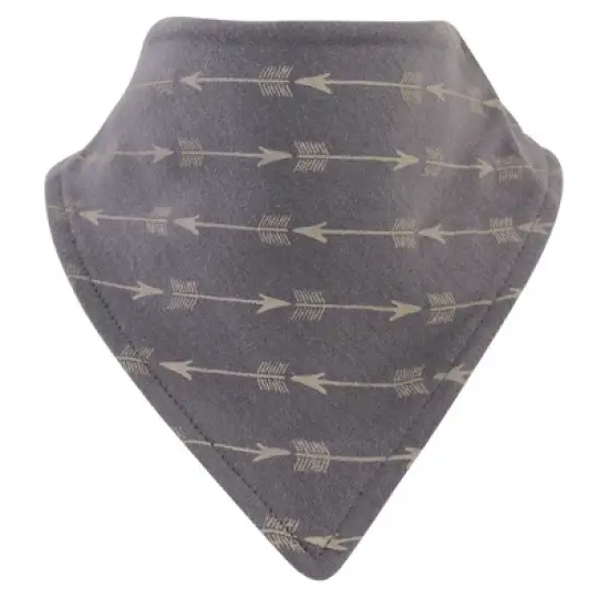 Hudson Baby Infant Boy Cotton Bib and Sock Set 5pk, Black Bear, One Size image {1}