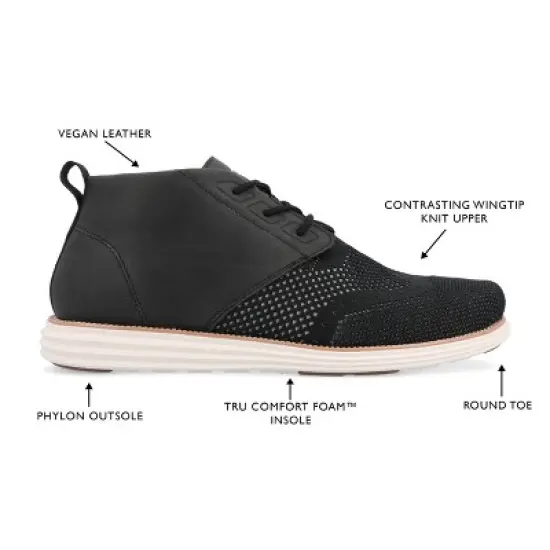 Vance Co. Barett Knit Chukka Boot image {7}