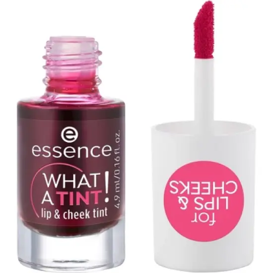 essence What A Tint! Lip & Cheek Tint 01 Kiss From A Rose - 0.16 fl oz image {8}