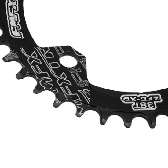 Unique Bargains 4 Holes Aluminum Alloy Bike Crankset Tooth Plate 4.09" image {4}