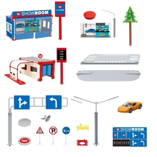 Fun Little Toys Gas 'n Go Station Set image {1}