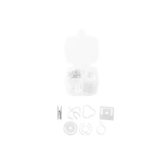 JAM Paper Office Clip Set Clear 166532815 image {3}