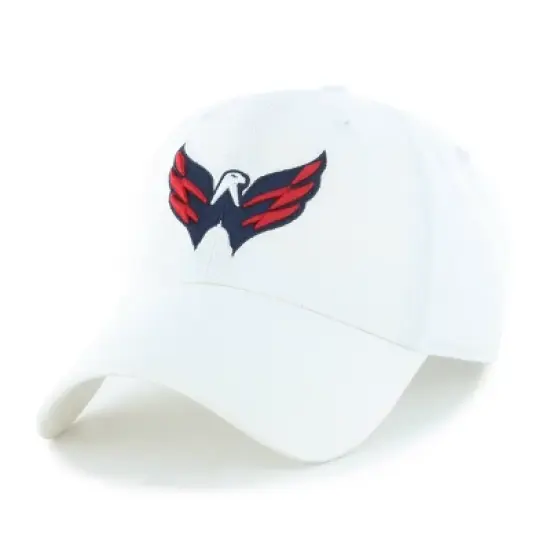 NHL Washington Capitals White Clean Up Hat image {2}