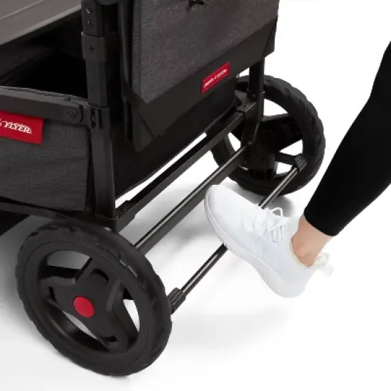 Radio Flyer Voya Quad Baby Stroller Wagon image {13}
